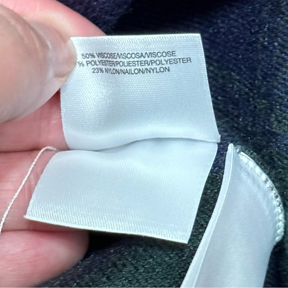 Anne Klein green blue plaid jacket NWT size large - Picture 12 of 12